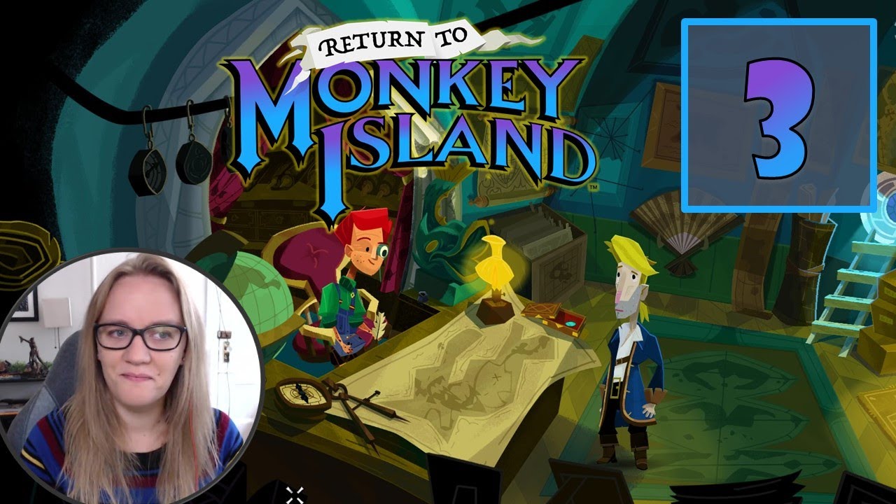 Wally ❤ [P3] Let's Play Return to Monkey Island [Blind]