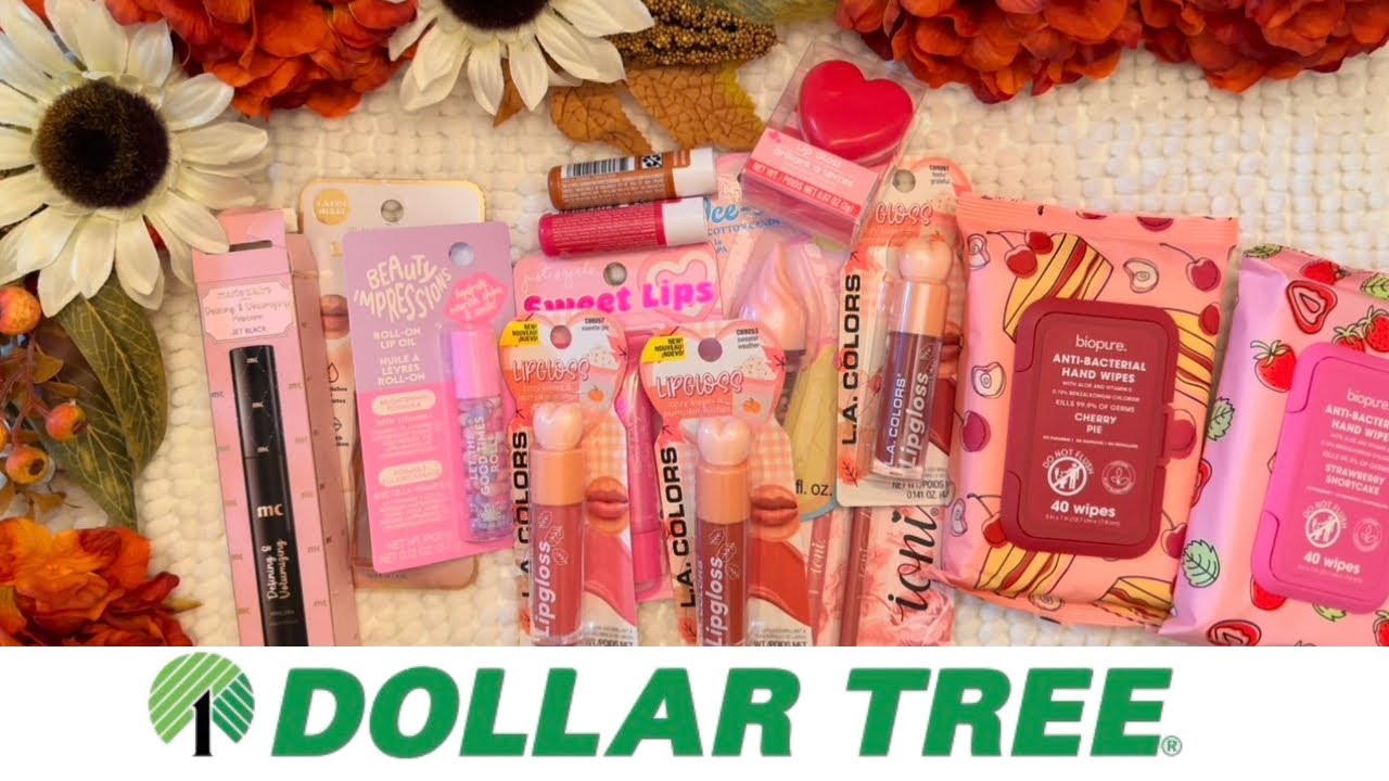🎀 «Девичья покупка Dollar Tree» 🎀 Обзор макияжа с фотографиями!! #dollartree #haul #shopping