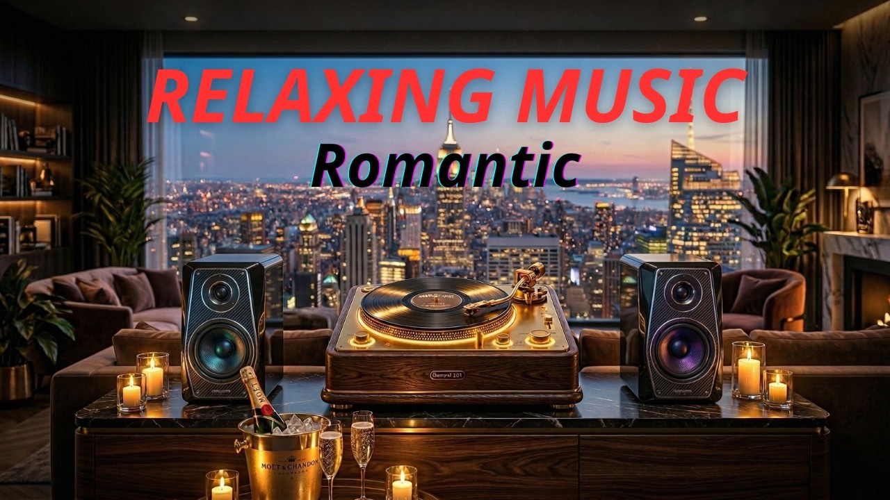 Perfect Night Saxophone ✨ Smooth Romantic Saxophone Music for Deep Relaxation
