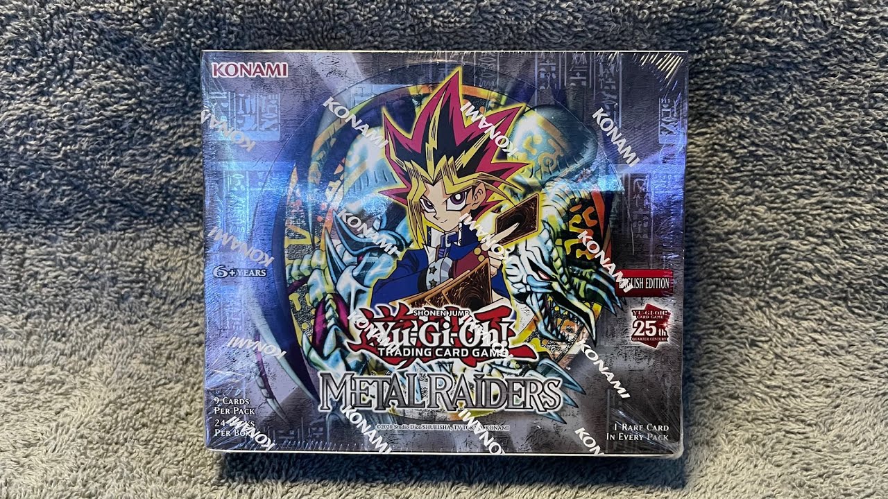 Yu Gi Oh! Metal Raiders 25th Anniversary Booster Box Opening