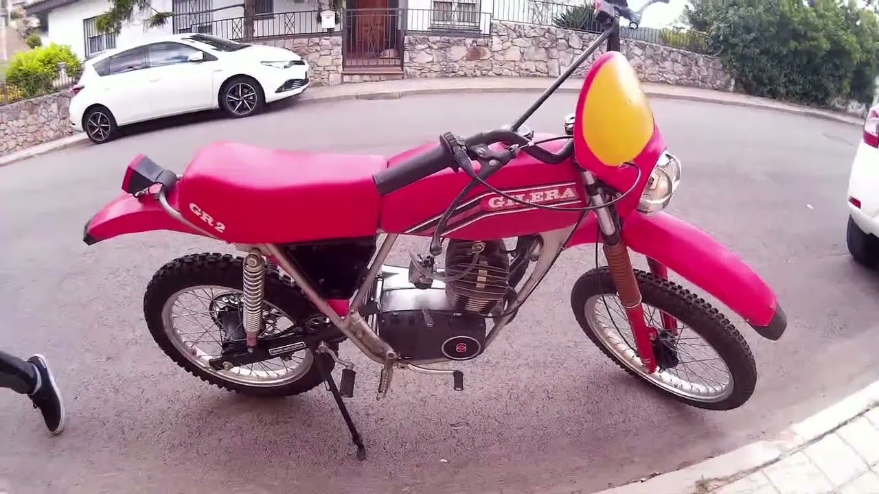 Gilera GR2 50cc 1981 Primer arranque