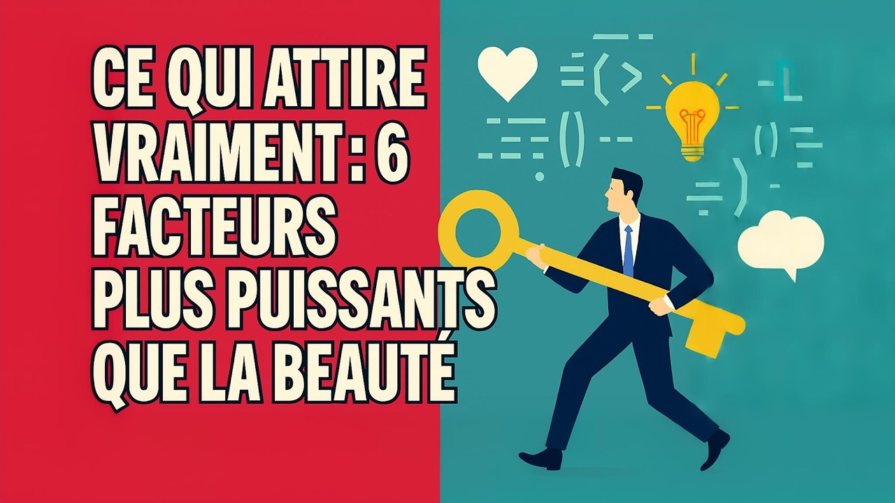 ❤️ Ce qui ATTIRE Vraiment : 6 Facteurs Plus Puissants que la BEAUTÉ ! 🧠✨