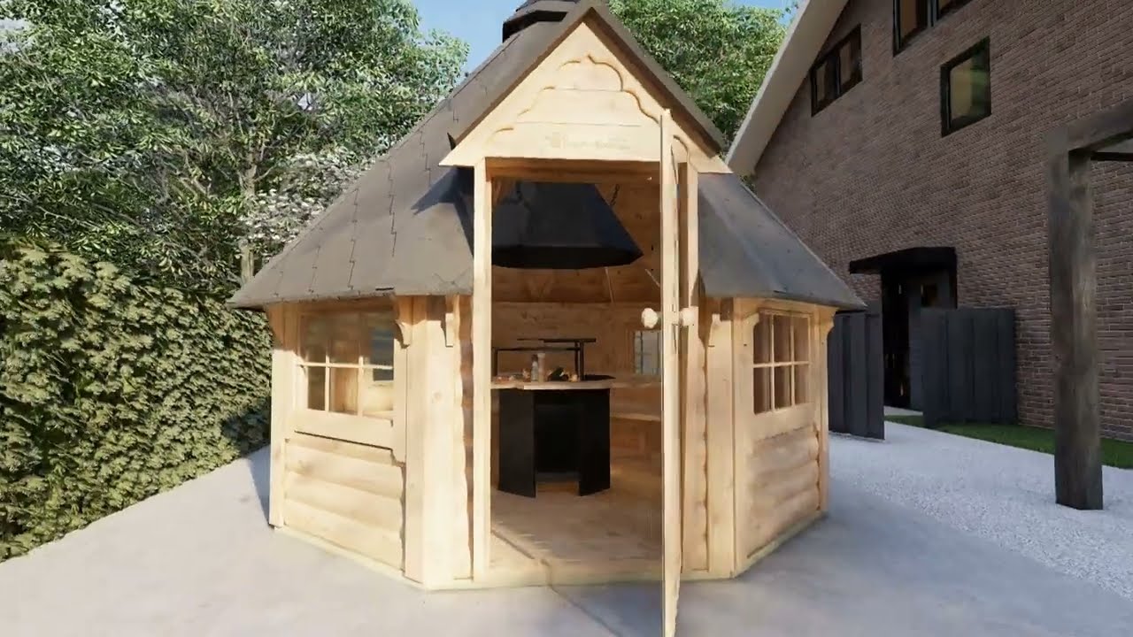 Grillkota Elegance 6,9m&sup2; von Gartenhaus-King.de