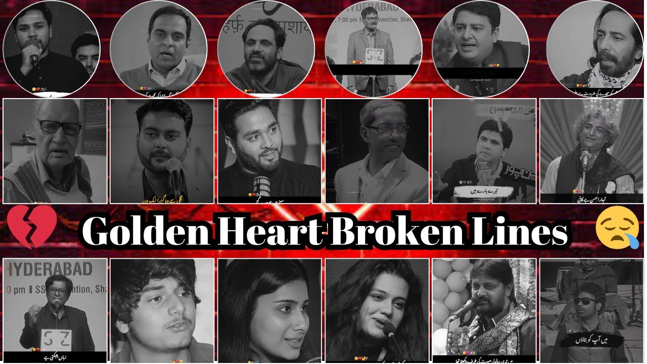 🖤Golden Heart Broken Lines💔 || Heart Broken 💘 Love Shayari  &hearts; Breakup Shayari 😥 || @sultan.writes__