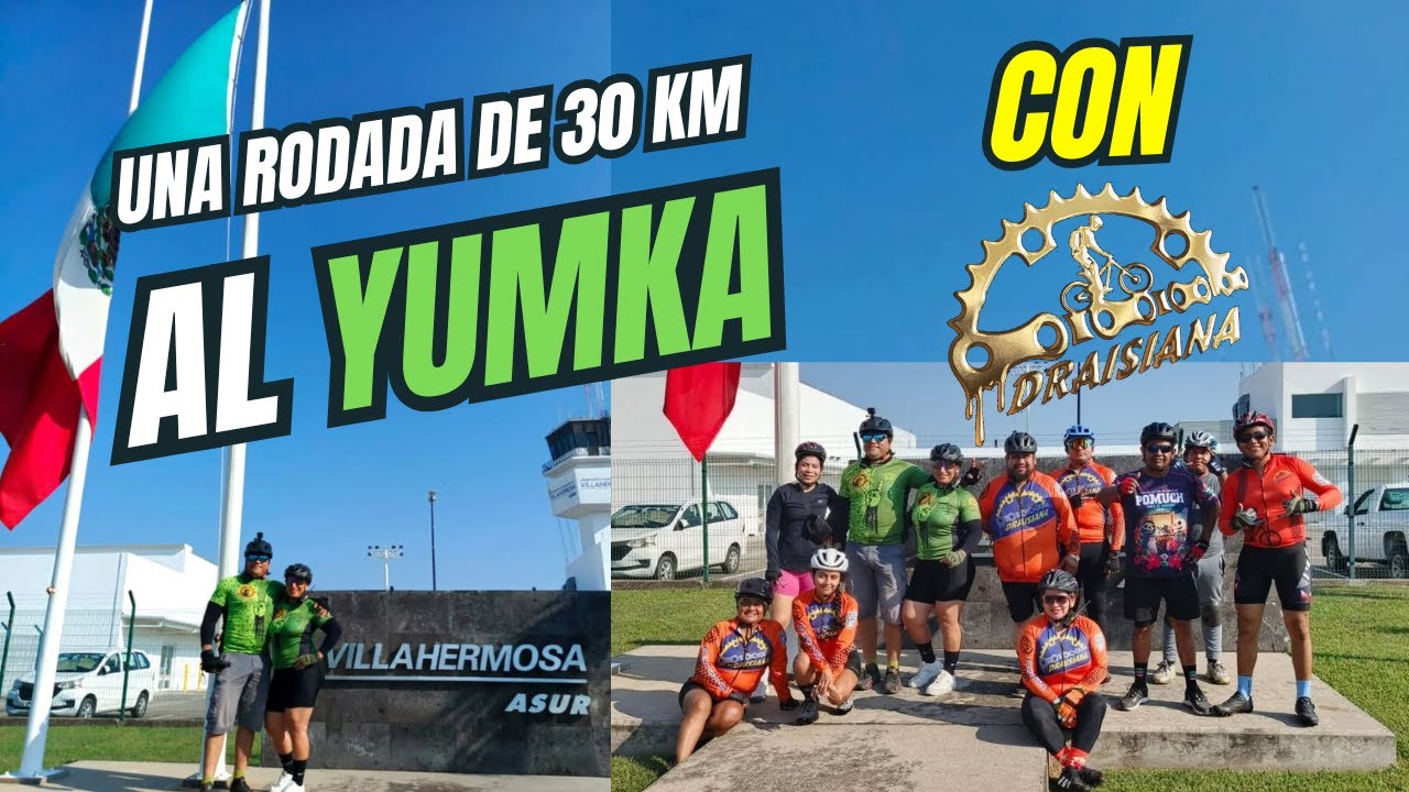 #rodando AL YUMKA EN #villahermosa #tabasco #mtb #cycling 🚴🏻&zwj;♀🚵🏼🚴🏽 CON BUENAS COMPA&Ntilde;IAS 🐊🐅🦓🦍
