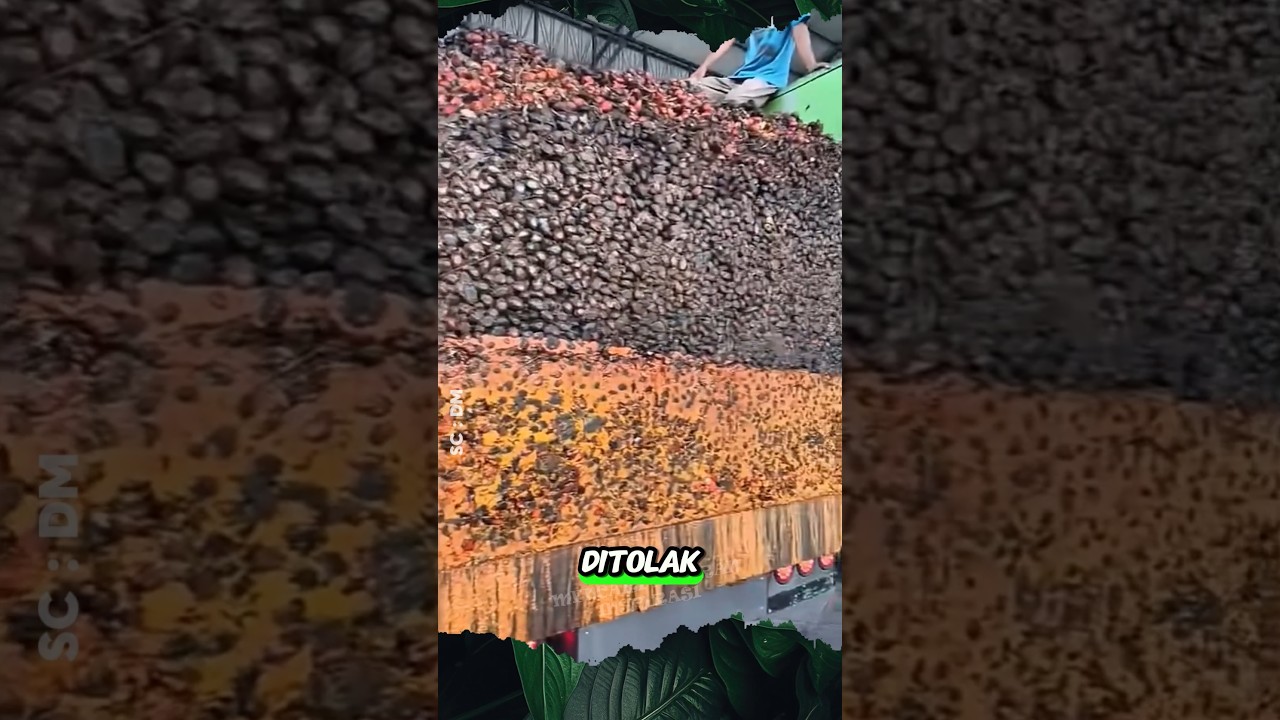Tidak Ada Minyak  Langsung BUngkus #sawit #pabrik #panen