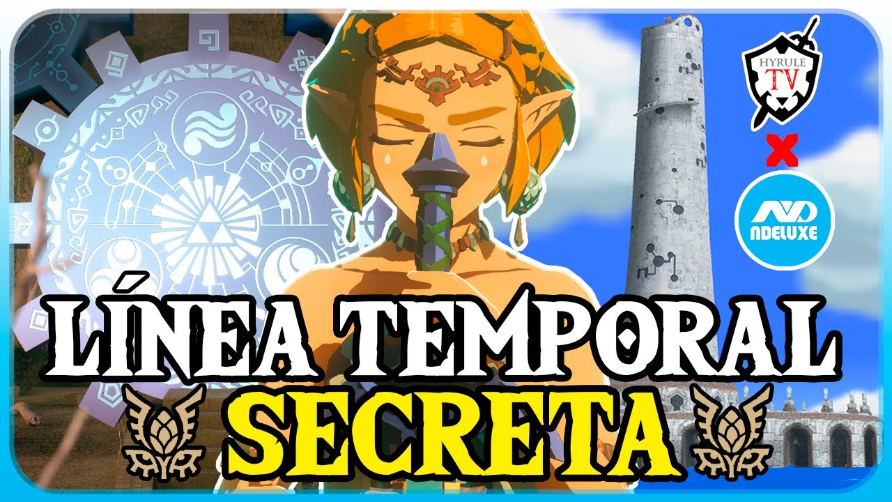 LÍNEA TEMPORAL SECRETA de ZELDA - CRONOLOGÍA Tears of the Kingdom y Breath of the Wild con @Hyrule TV