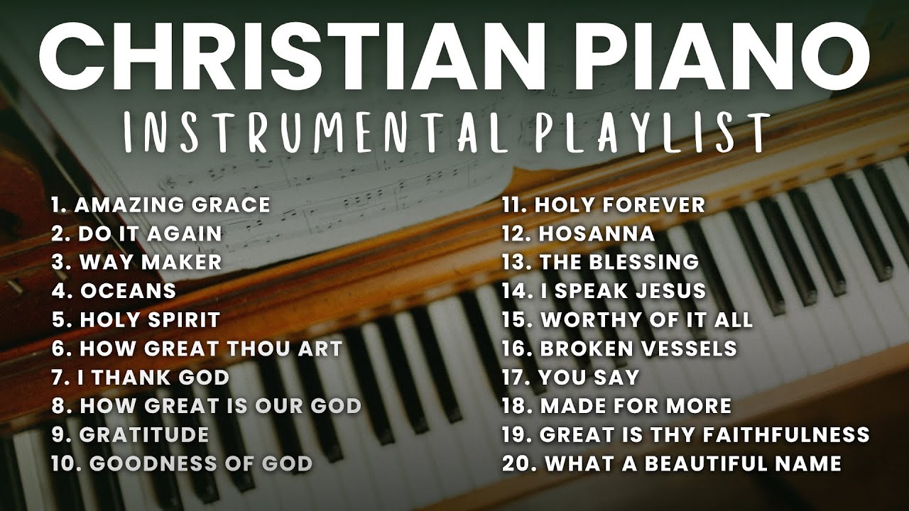 Christian Instrumental Piano Music | 2 Hours Worship Songs Instrumental | Peaceful Worship