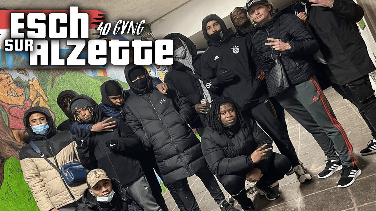 GabMorrison - Au Luxembourg avec 40 Gvng (Esch-sur-Alzette)