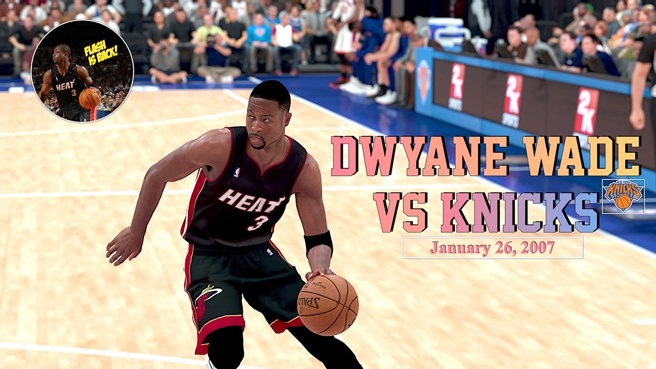 Dwyane Wade "Young" ⚡️Flash Highlights | Heat vs Knicks | January 26, 2007