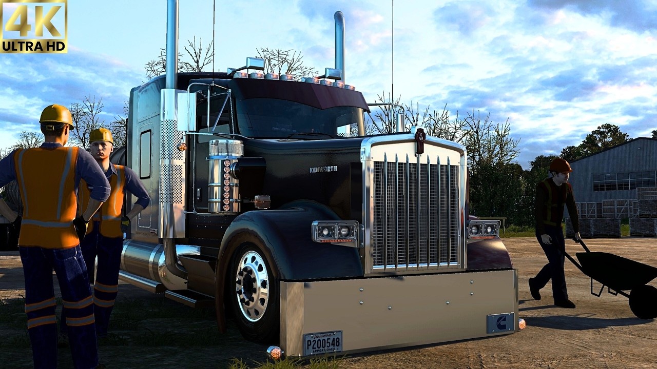 ATS 1.58 Mods: The Series 60 14L: Unveiling Hidden Louisiana Routes with W900 |4K|