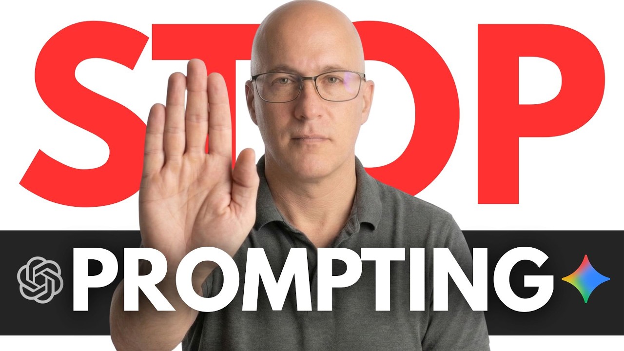 You Need to Stop “Prompting” Do THIS Instead