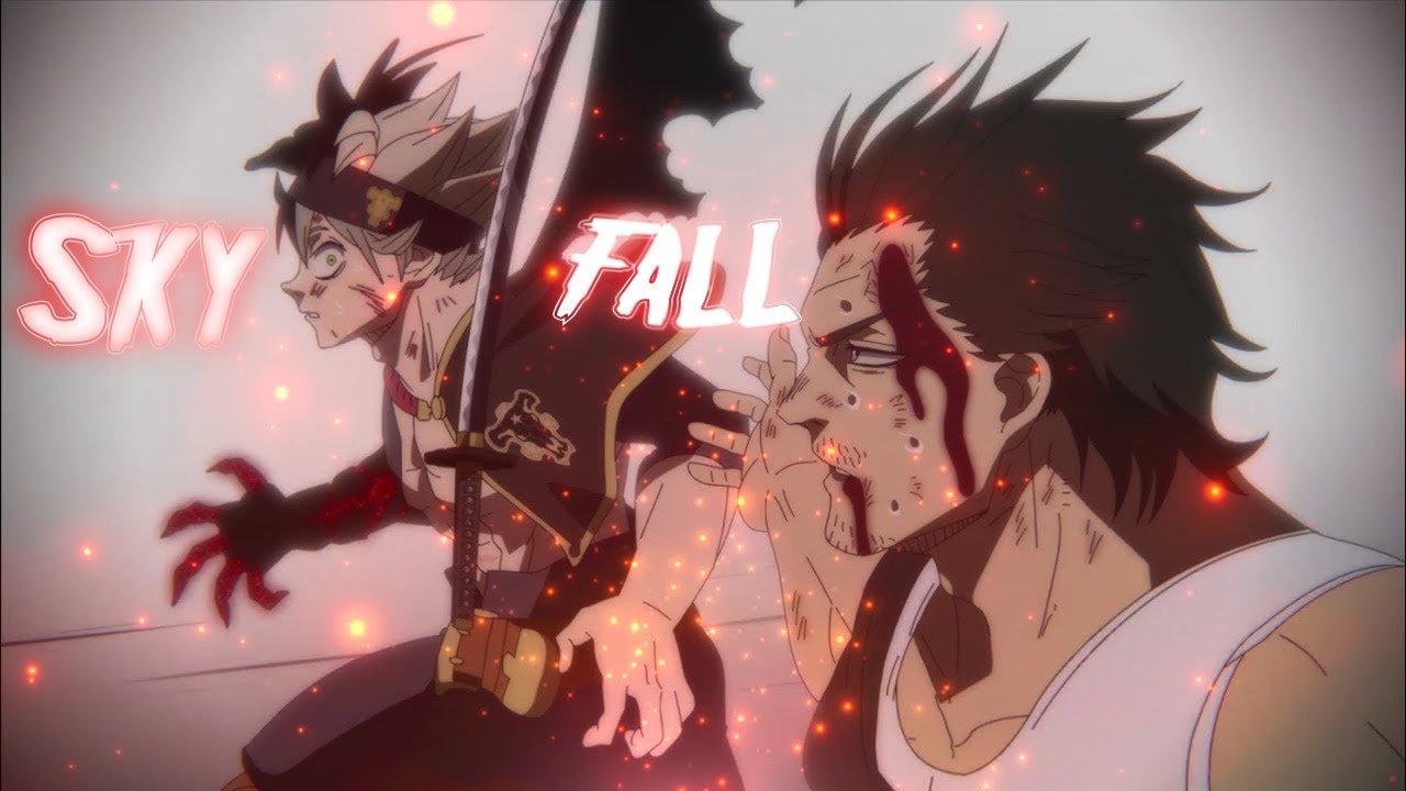 Asta & Yami vs Dante ⚔️ | Black Clover AMV | Skyfall #animeamv #animeedit #blackclover
