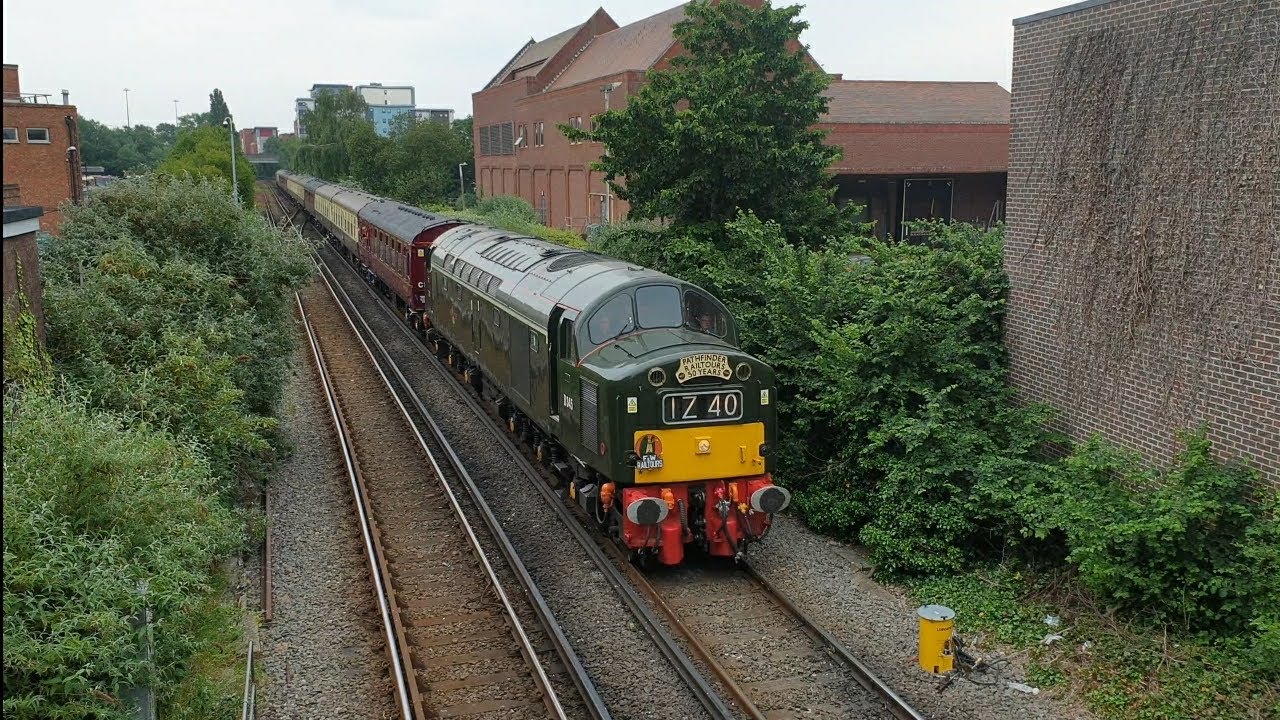 The Golden Anniversary Tour with class 40 D345 and class 47 D1748 "Great western"  10/06/2023