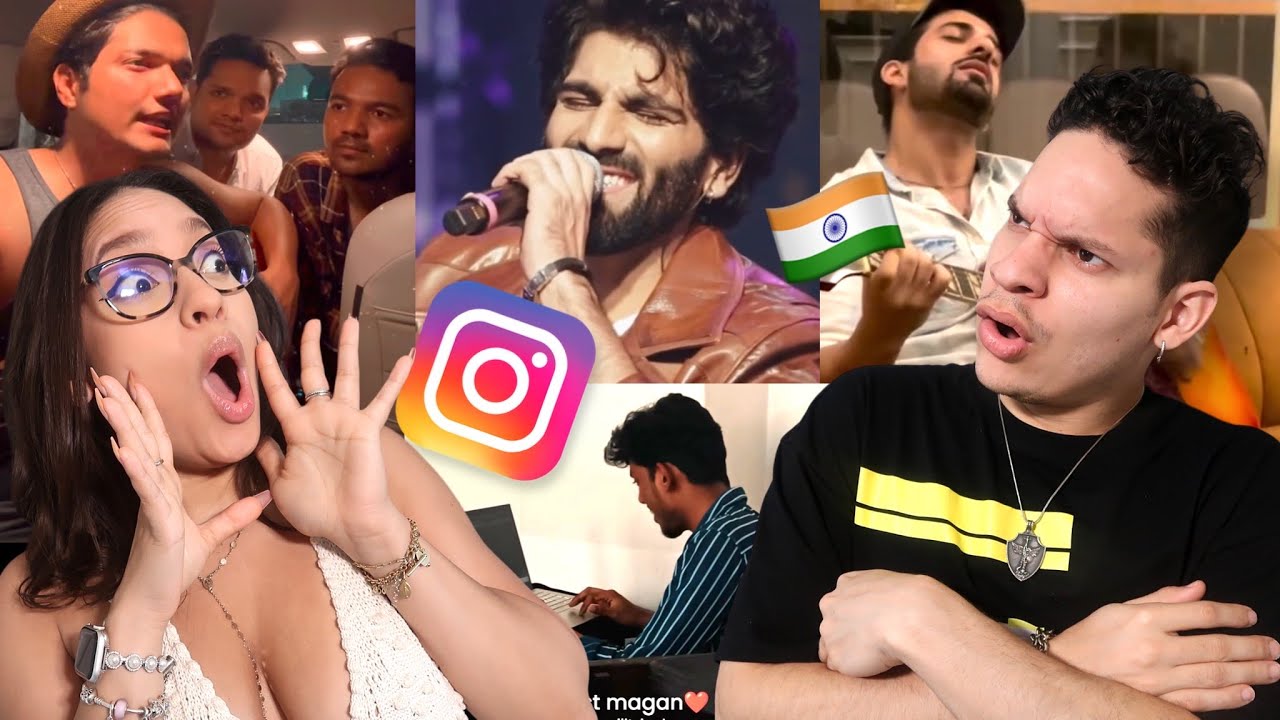 Why are they better than most Western Artists!? Latinos react to VIRAL Indian Singers on REELS