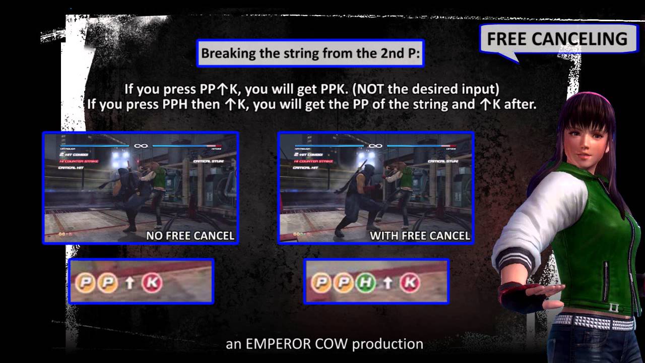 THE DEAD OR ALIVE 5 TUTORIAL - 09 - ADVANCED TECHNIQUES (Feat. Perfect Legend)