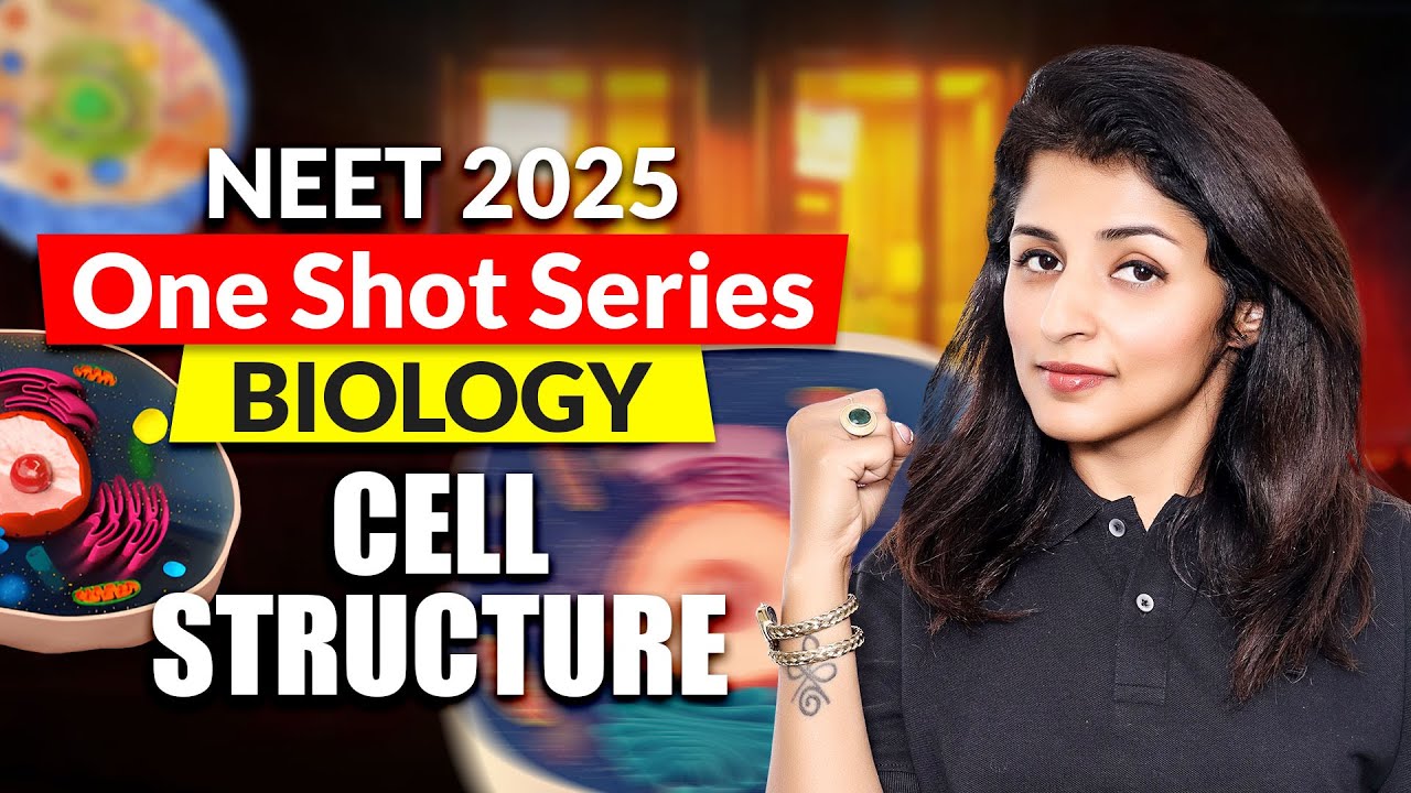 Complete Cell Structure in One Shot 🔥 I Tina Ma'am I NEET 2025 I Mission 720/720 I Motion NEET #mbbs