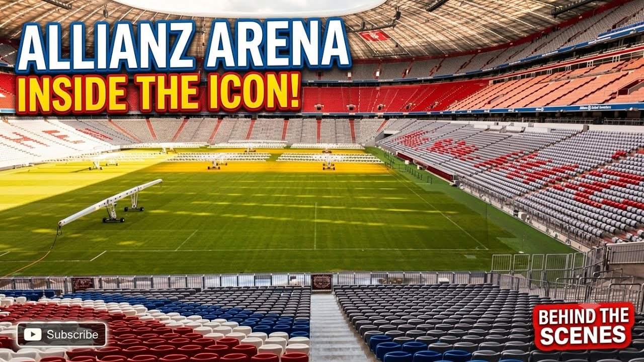 Allianz Arena ⚽️2025| Football stadium 🏟️ Bayern Munich 🇩🇪