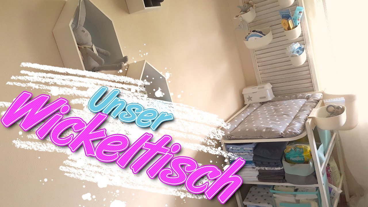 Unser Wickeltisch / Baby Erstausstattung / Kinderzimmer update