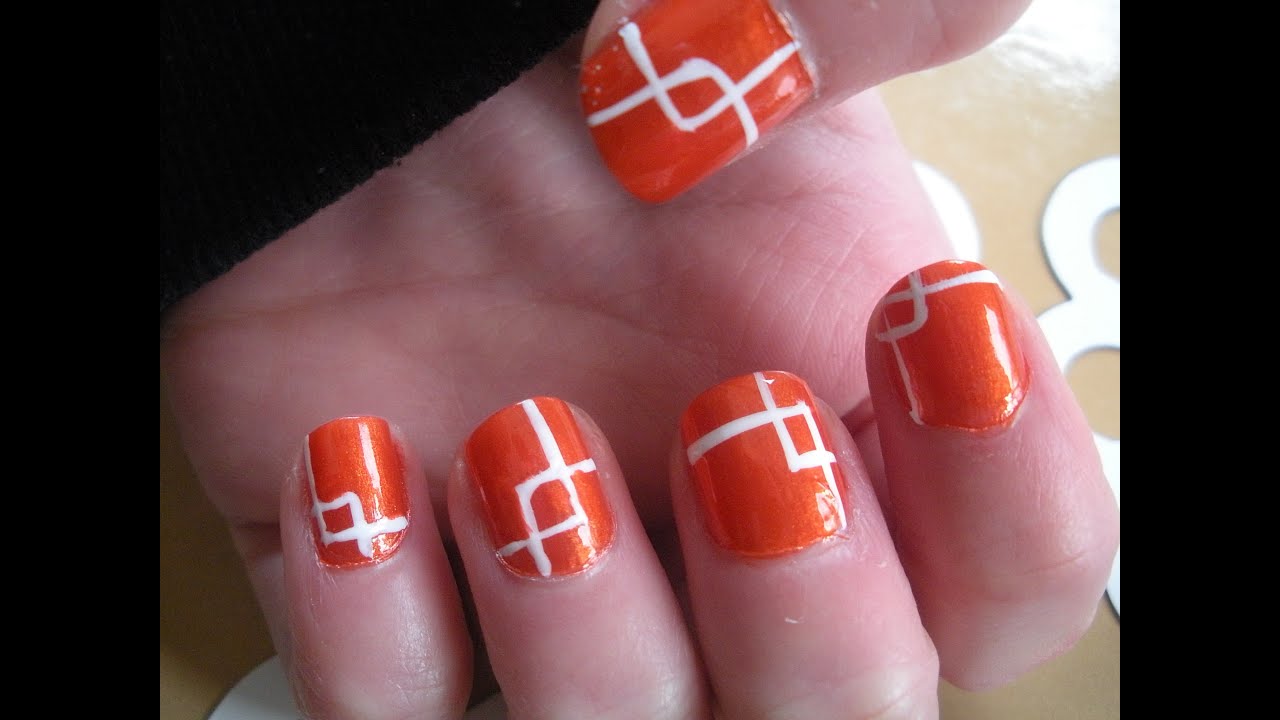 Simple edgy nails!