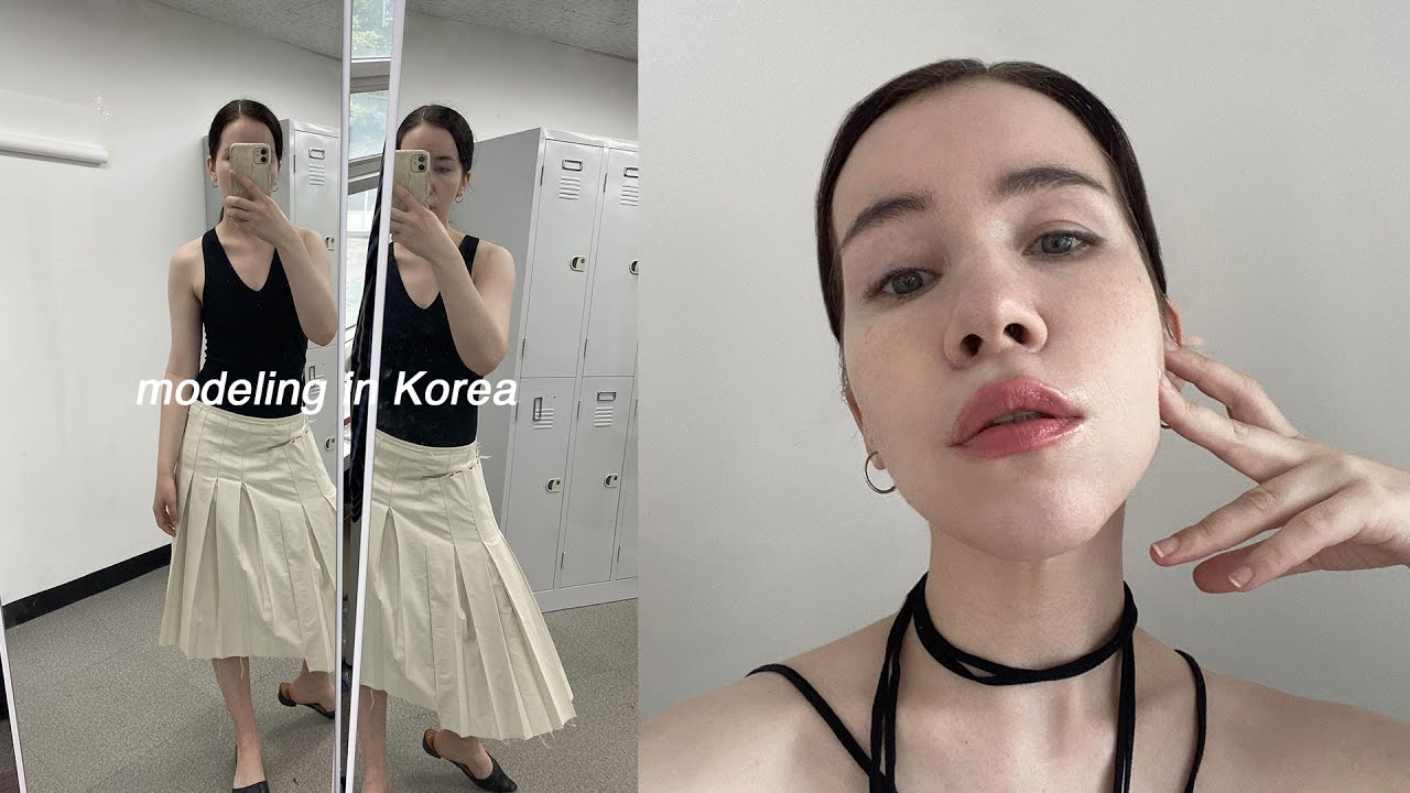 Model work in Korea | Photoshoot & fitting for Korean fashion brand | Life in Seoul VLOG