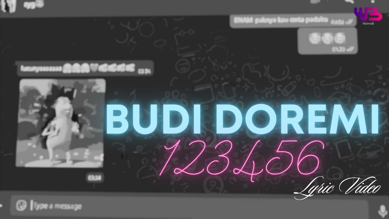 Budi Doremi - 123456 (Official Lyric Video)