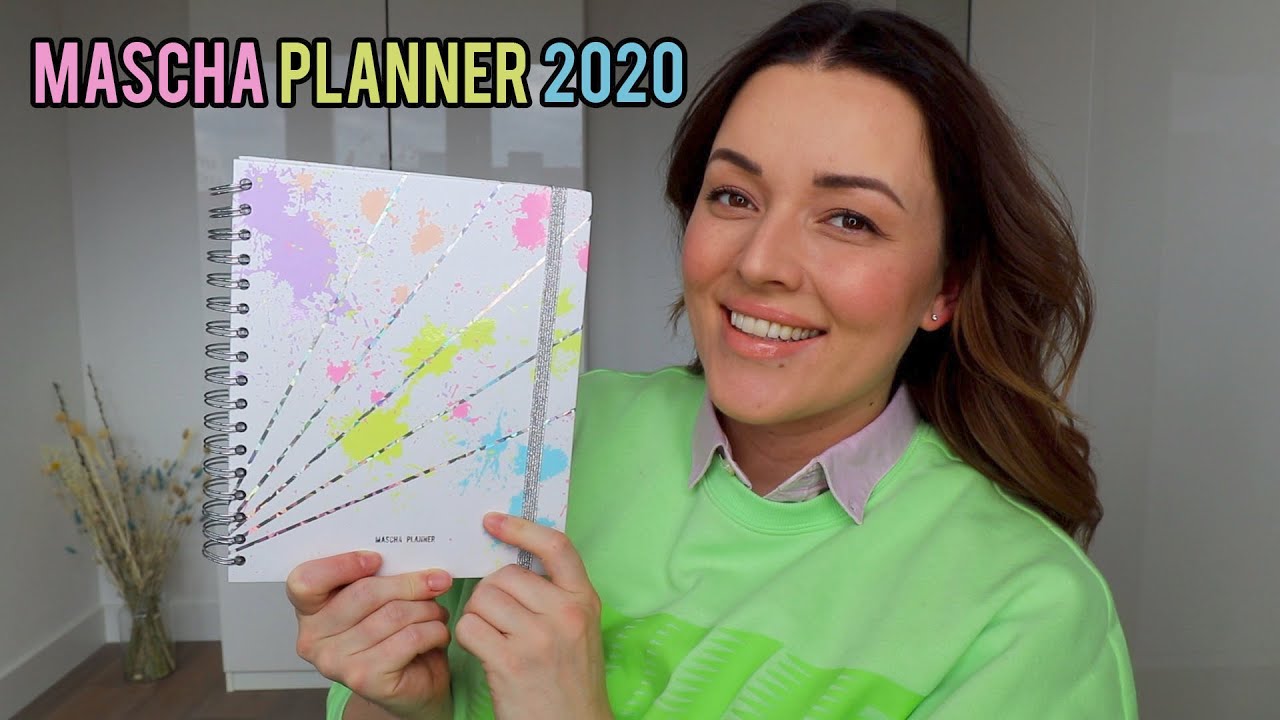 Mascha Planner 2020 - Pastel neon met wit en holo! | Beautygloss