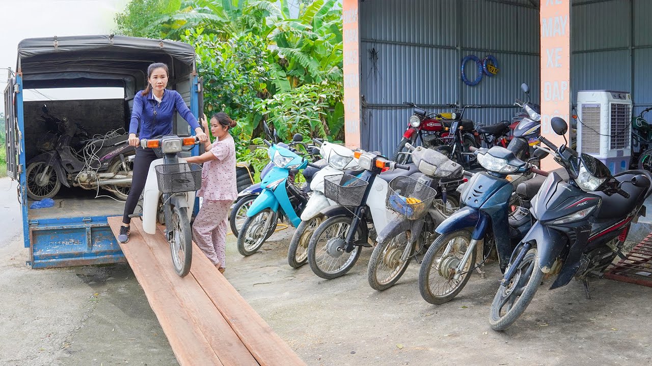 Buy Many Old Motorbikes From Villager And Use Truck To Transport Go To Sell For Motorcycle Shops