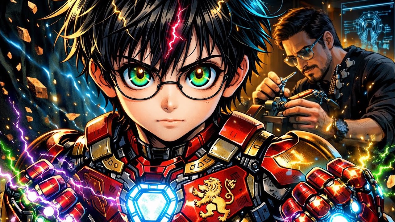 Iron Man Rescued Neglected HARRY From Dursleys & Combined Arc Reactor and spells.
