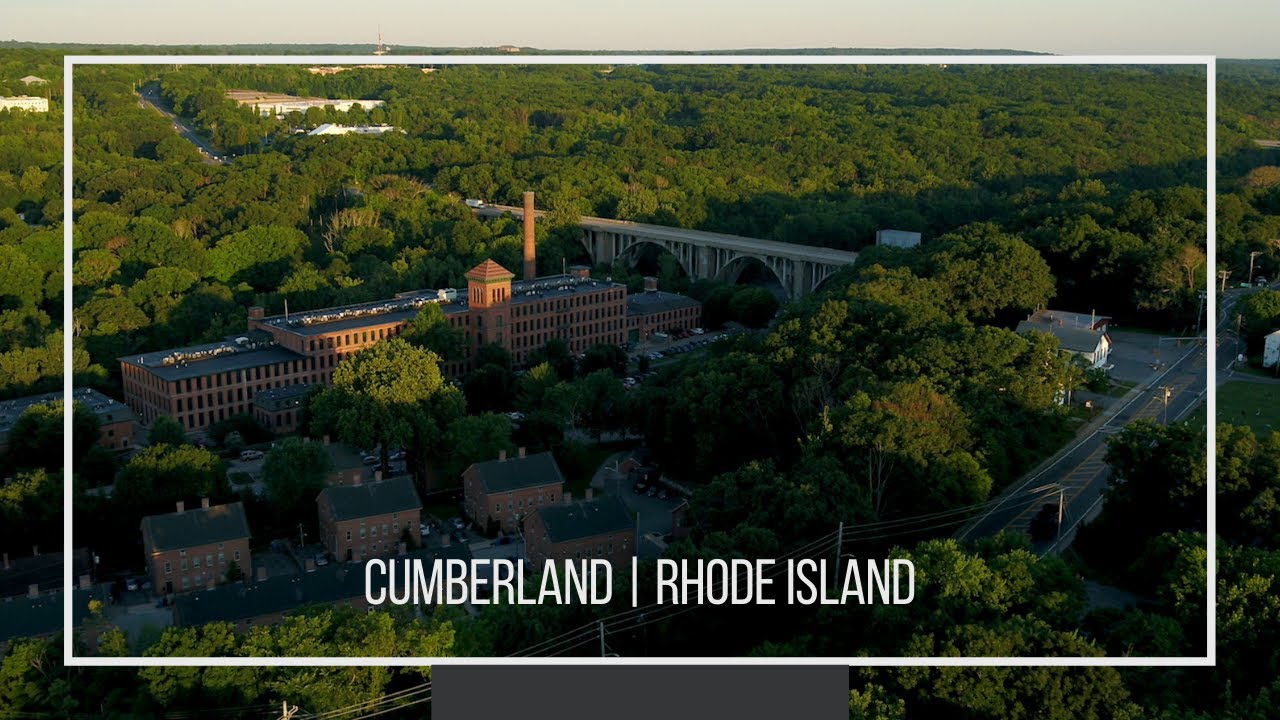 Cumberland Rhode Island 4K Drone Footage| Blackstone River & Ashton Mill by Sean McVeigh Media