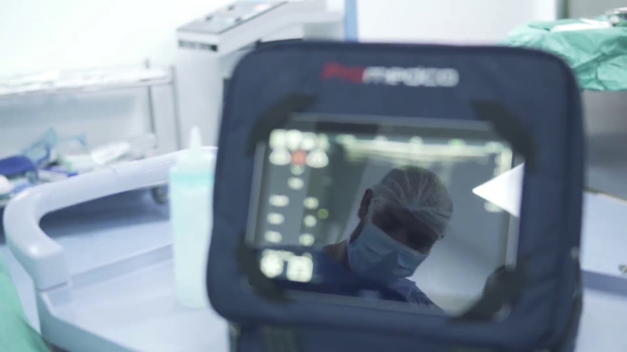 FAST exam with Youkey Q7 wireless ultrasound