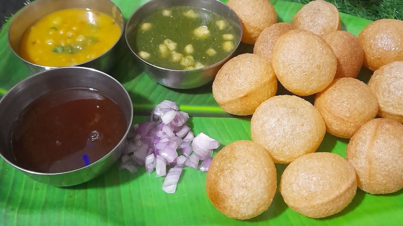 Pani Puri recipe 