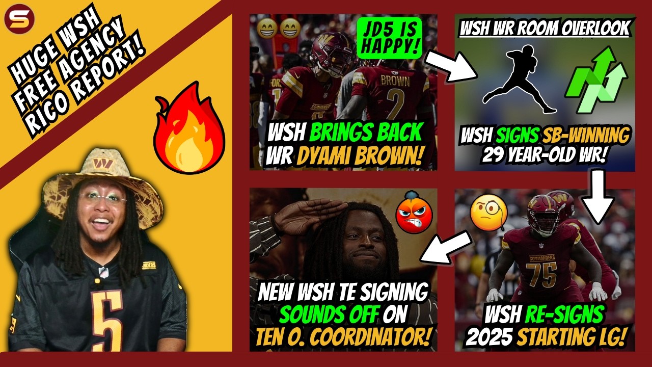 😳Chig SOUNDS OFF on Titans Offense! 🚨Dyami & Starting LG Are BACK! WSH Signs SB Winning WR! 📈WR ROOM