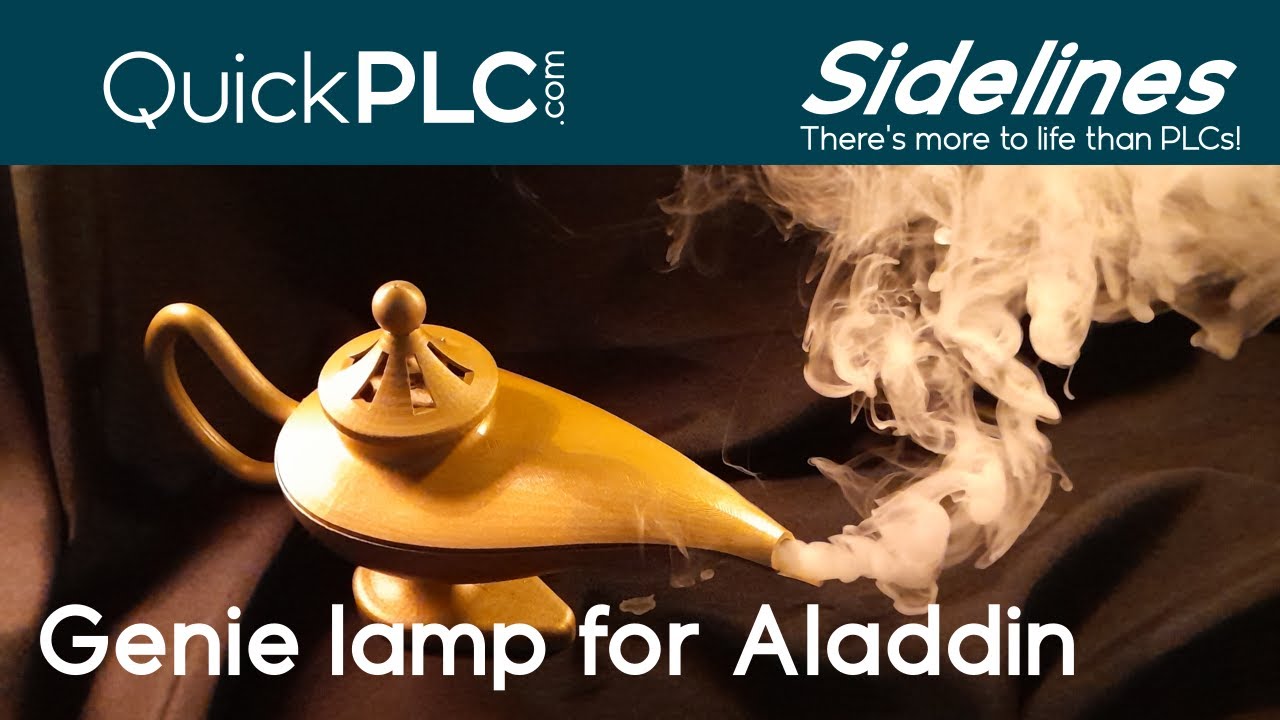 Sidelines: Genie lamp for Aladdin stage production - with smoke! (Full version.)