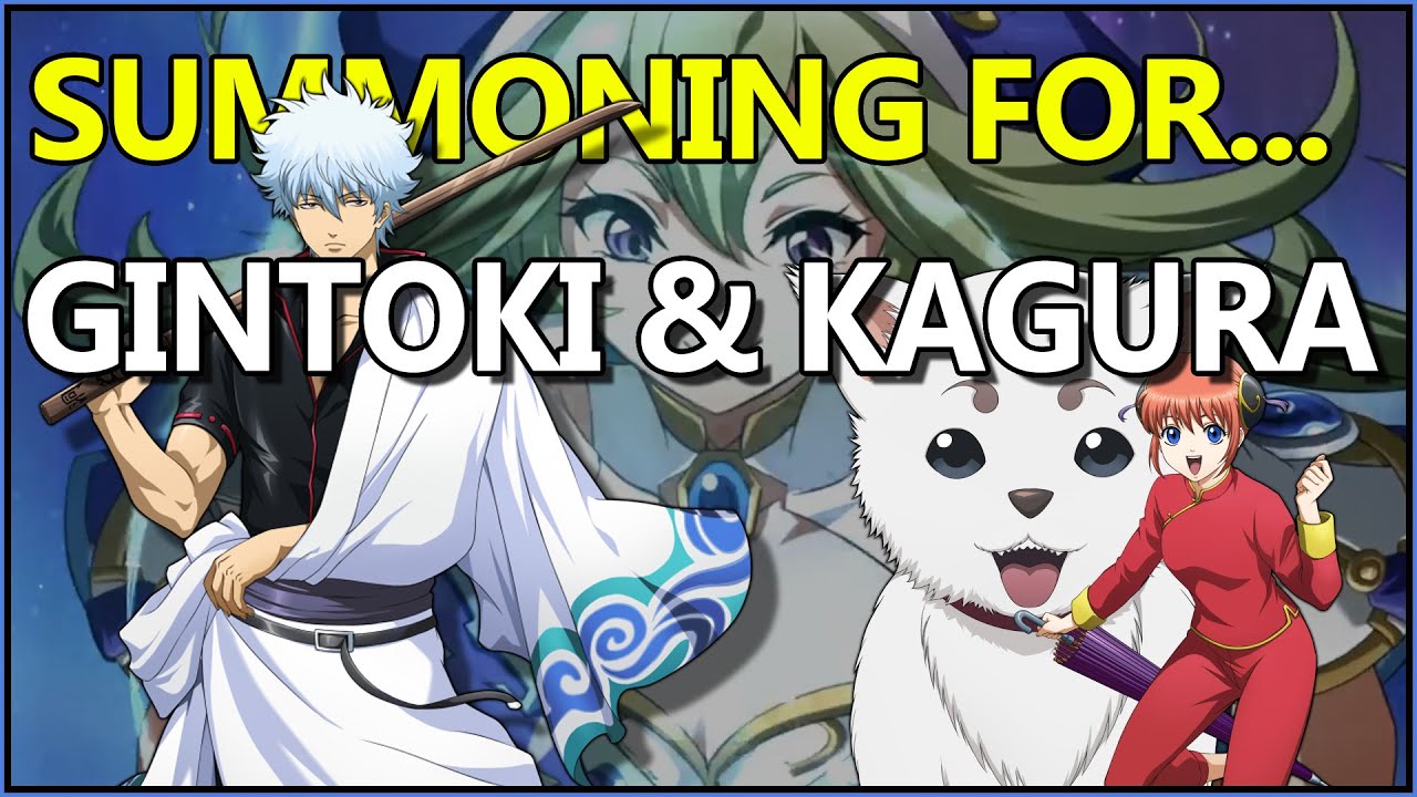 ANGELICA LOVES ME! (Summoning on Langrisser x Gintama crossover for Gintoki & Kagura)