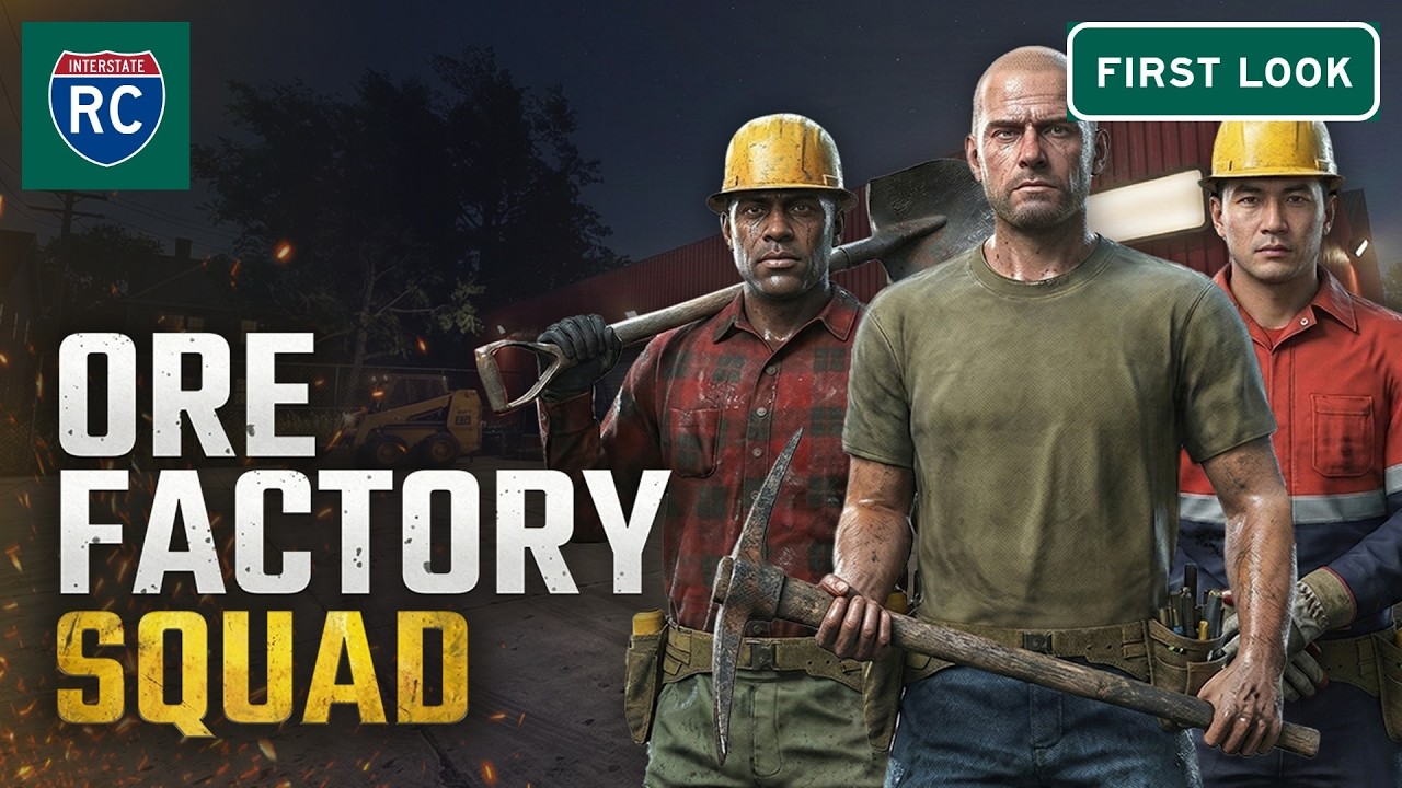 Первый взгляд на демоверсию Ore Factory Squad: копаем яму И строим завод! Эпизод 1
