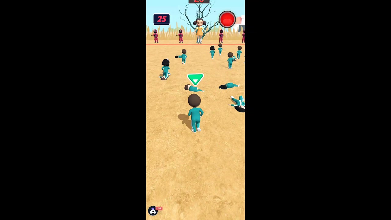 SQUID GAME 3 DON'T STOP 🛑| GAMEPLAY WALKTHROUGH TOP 5 GAME ANDROID LIVE GAMING