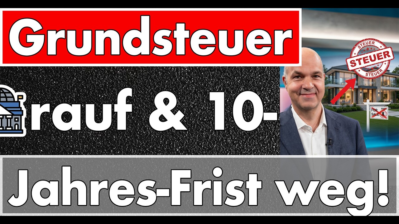 Ökonom schlägt vor: Grundsteuer rauf & Wertzuwachs besteuern! Explosion der Mieten wäre die Folge!