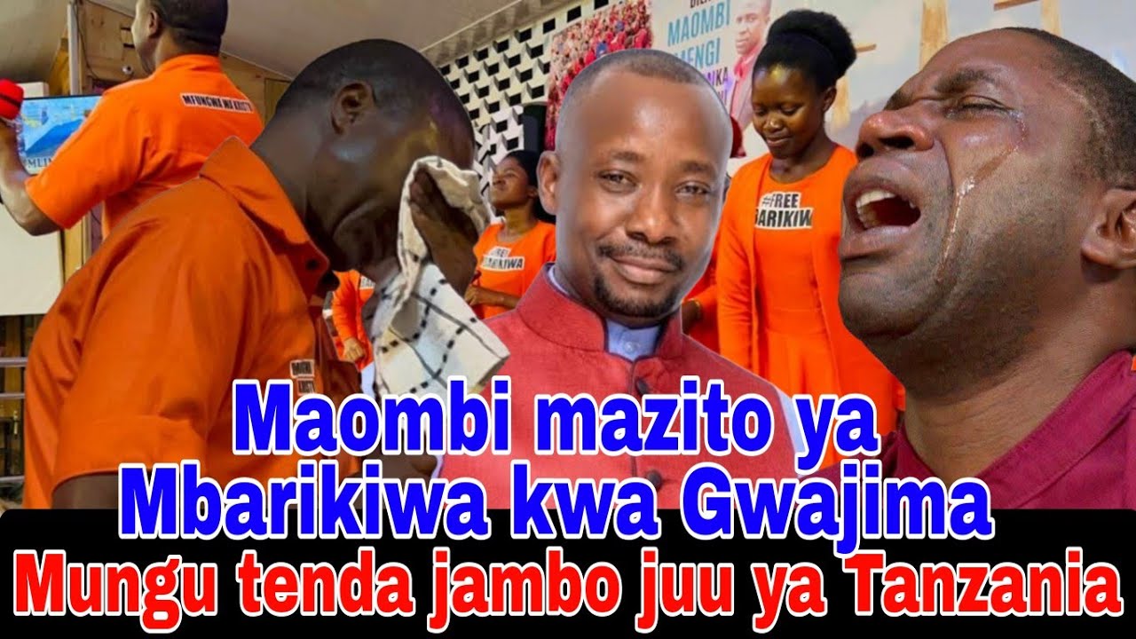 Mbarikiwa amuombea GWAJIMA kwa wimbo huu. Mungu tuangalie Tanzania.