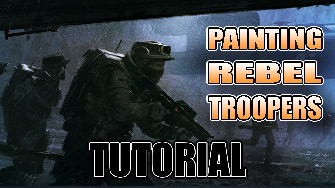 How to Paint Star Wars: Legion Rebel Troopers (Desert Uniforms)