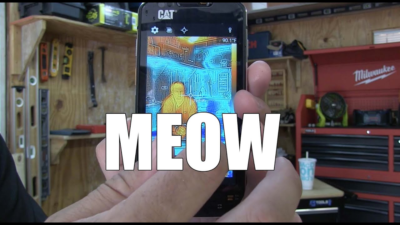 Cat S60 Rugged Android Smart Phone with FLIR Built In  - Torture Test