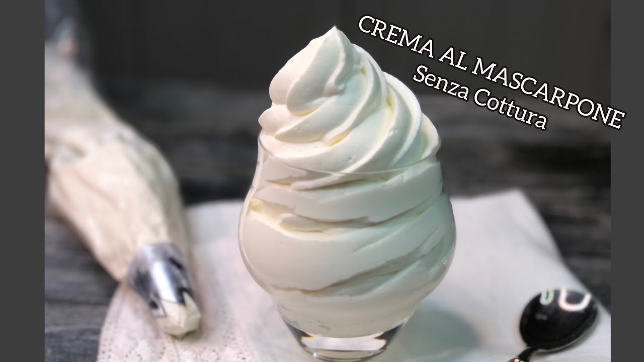 CREMA PER TIRAMISU' SENZA UOVA,SENZA COTTURA pronta in soli 3 minuti.RICETTA FACILE!!