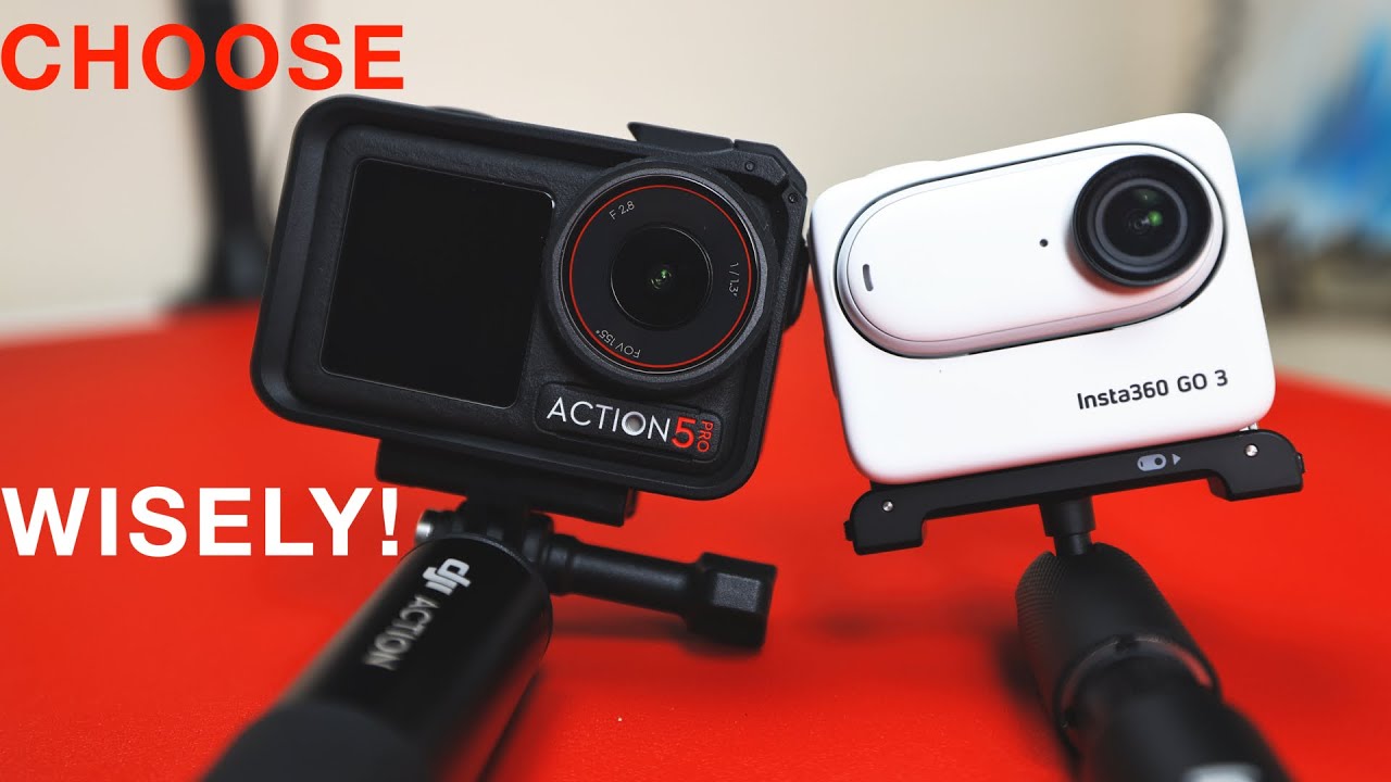 DJI Osmo Action 5 Pro Unboxing and Review- DJI Osmo Action 5 vs INSTA 360 Go 3