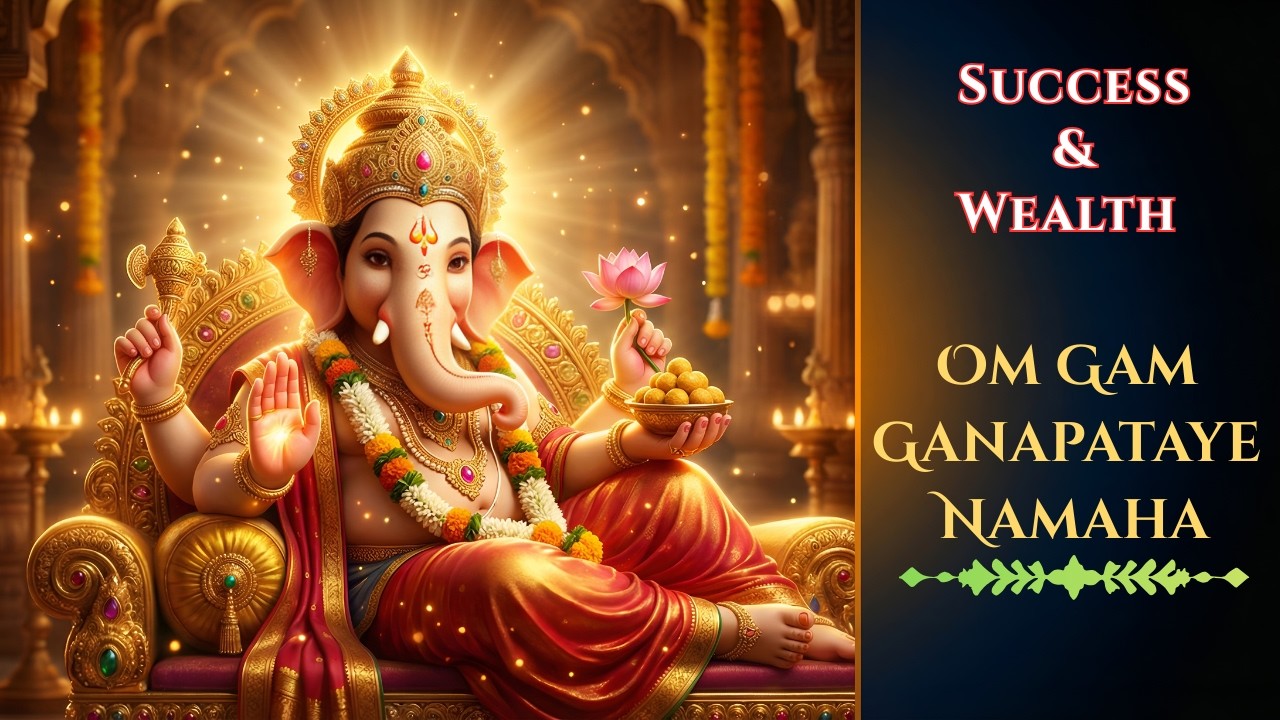 ఓం గం గణపతయే నమః | Om Gam Ganapataye Namaha | Success & Wealth
