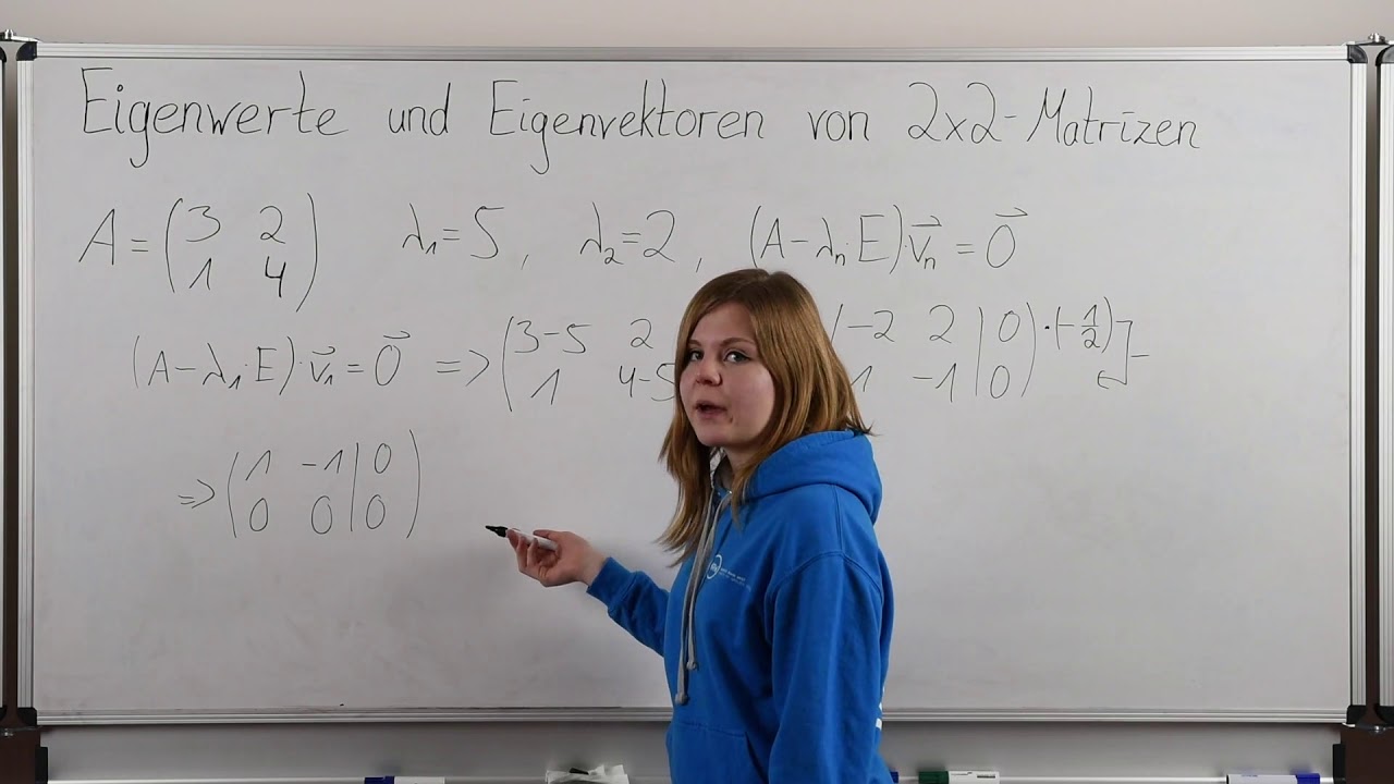 Matrizen #5 | Eigenwerte und Eigenvektoren von 2x2 Matrizen