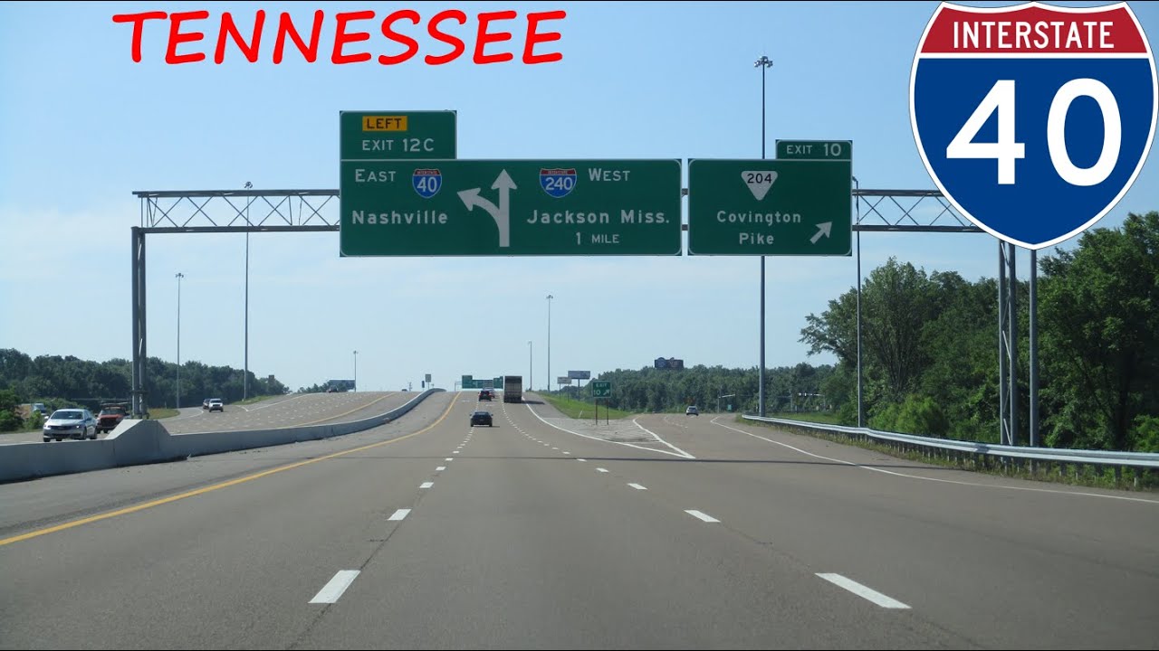 Interstate 40 - Tennessee eastbound [FULL LENGTH VIDEO]