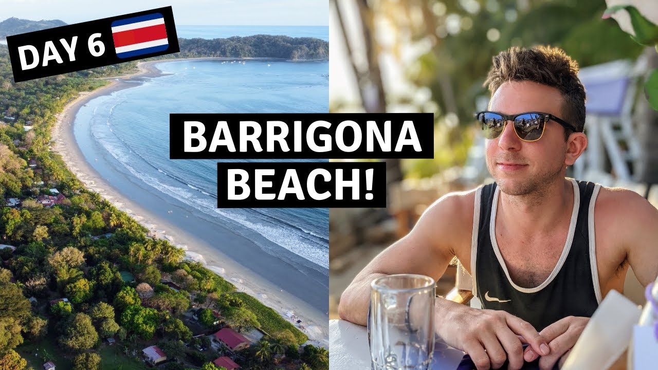 COSTA RICA ROAD TRIP 🇨🇷 Playa Barrigona x Mel Gibson Beach | Vero and Justin (Travel vlog video)
