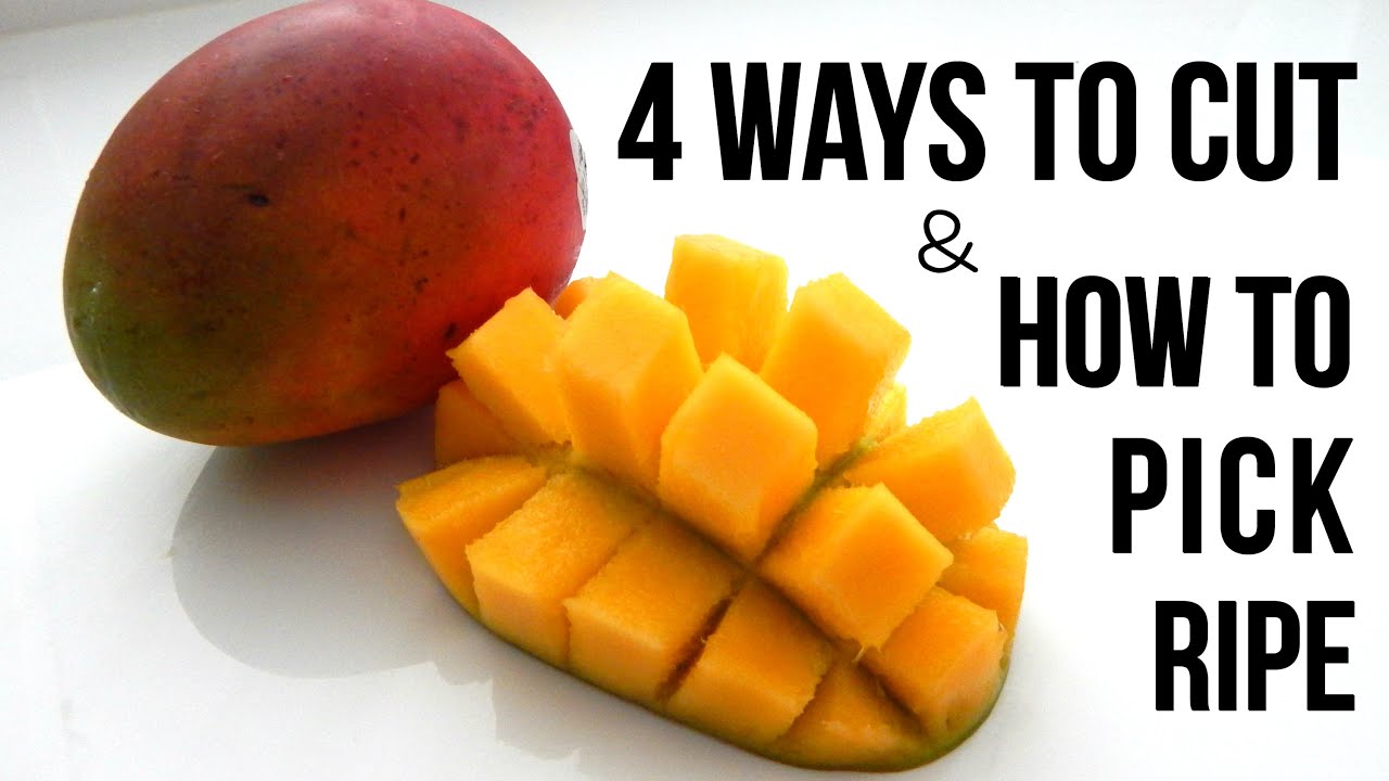 4 BEST WAYS TO CUT MANGO FAST