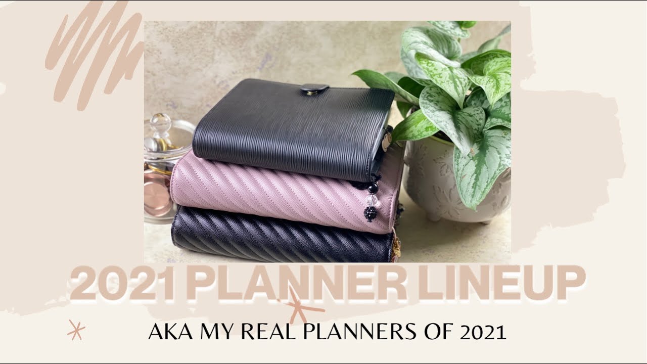 2021 PLANNER LINEUP | MY REAL PLANNERS OF 2021