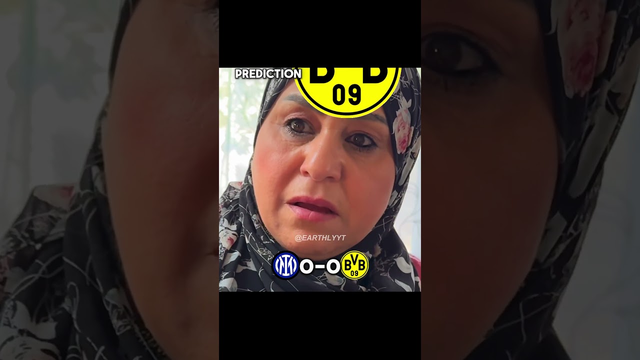 Inter milan vs dortmund prediction 💯 #championsleague